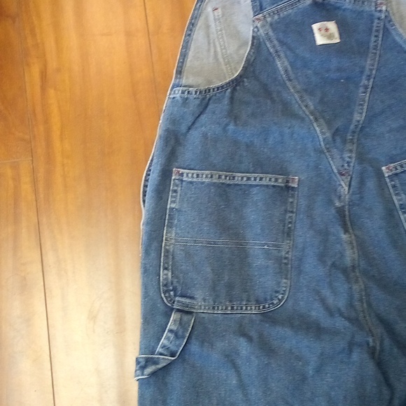WIDE-LEG!!! Disney Store Jean Overalls - Sz. M - Picture 10 of 13